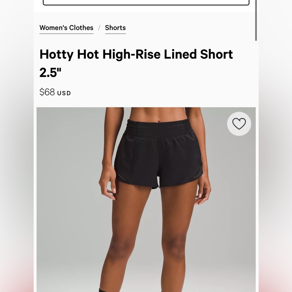 Lululemon short